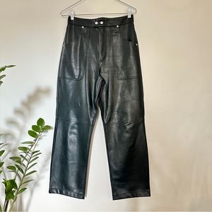 BlankNYC Faux Leather Trousers Sz 28